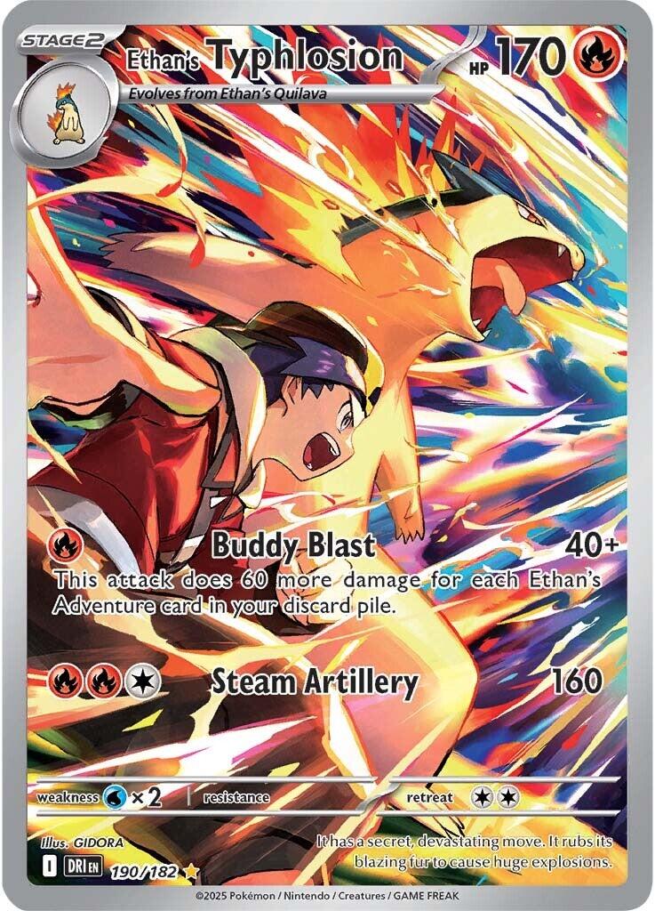 Ethan's Typhlosion (190/182) [Scarlet & Violet: Destined Rivals] | Exor Games Summserside