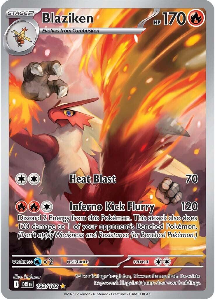 Blaziken (192/182) [Scarlet & Violet: Destined Rivals] | Exor Games Summserside