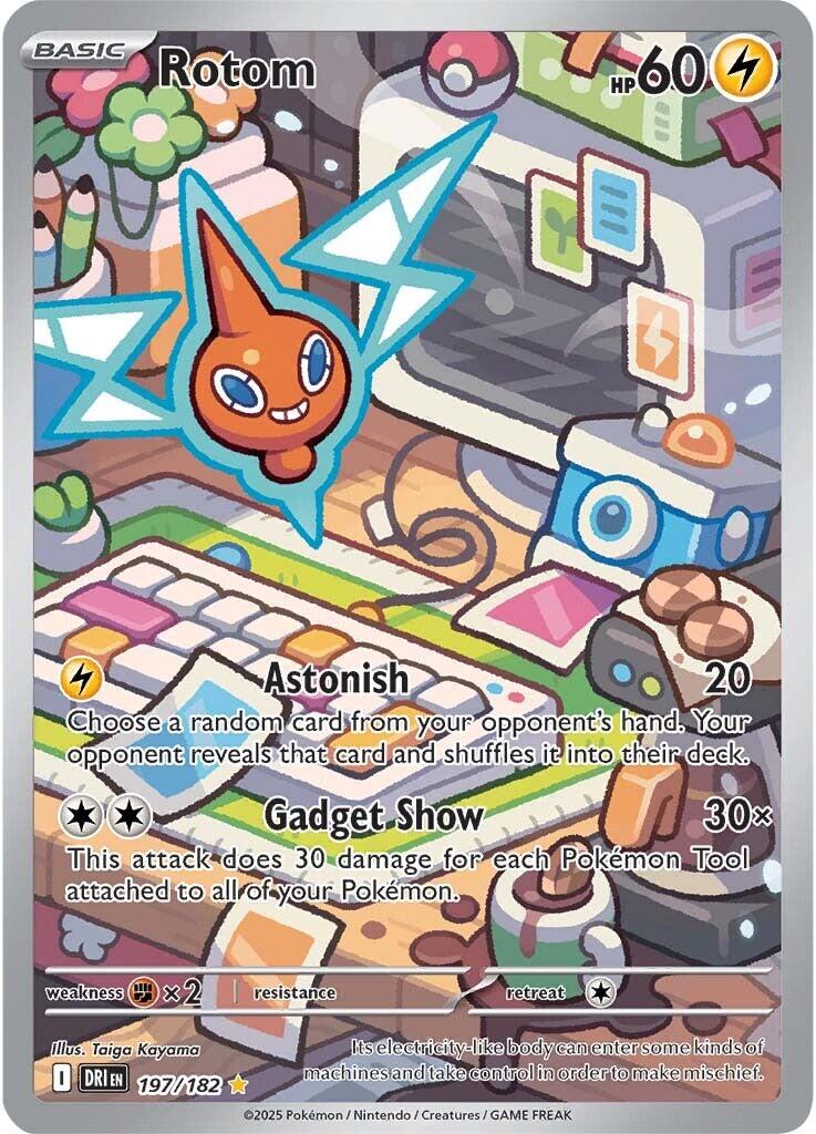 Rotom (197/182) [Scarlet & Violet: Destined Rivals] | Exor Games Summserside