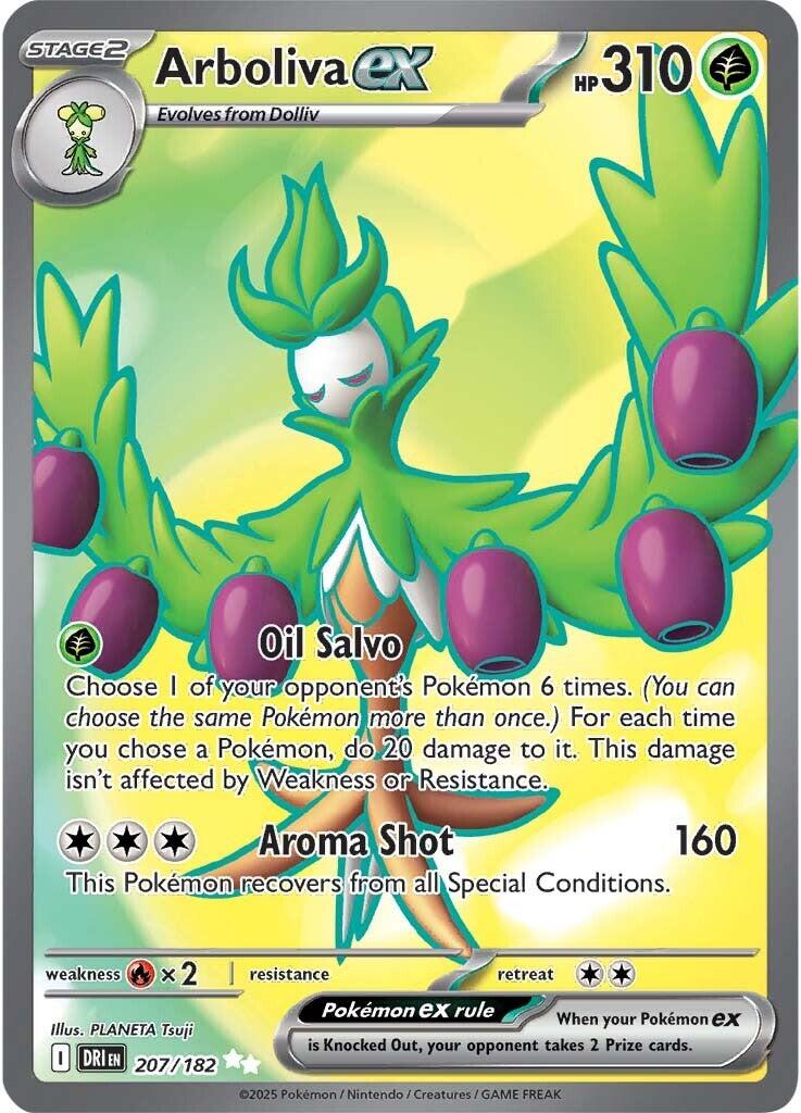 Arboliva ex (207/182) [Scarlet & Violet: Destined Rivals] | Exor Games Summserside