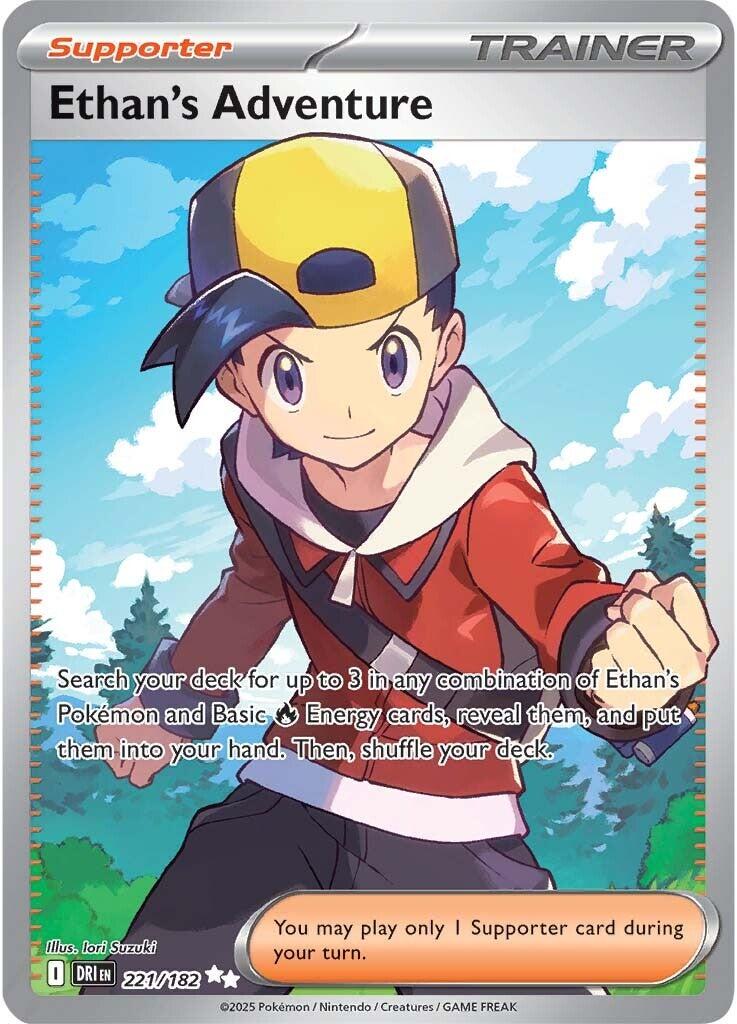 Ethan's Adventure (221/182) [Scarlet & Violet: Destined Rivals] | Exor Games Summserside