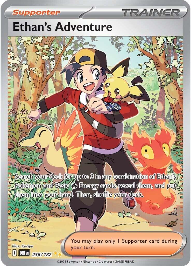 Ethan's Adventure (236/182) [Scarlet & Violet: Destined Rivals] | Exor Games Summserside