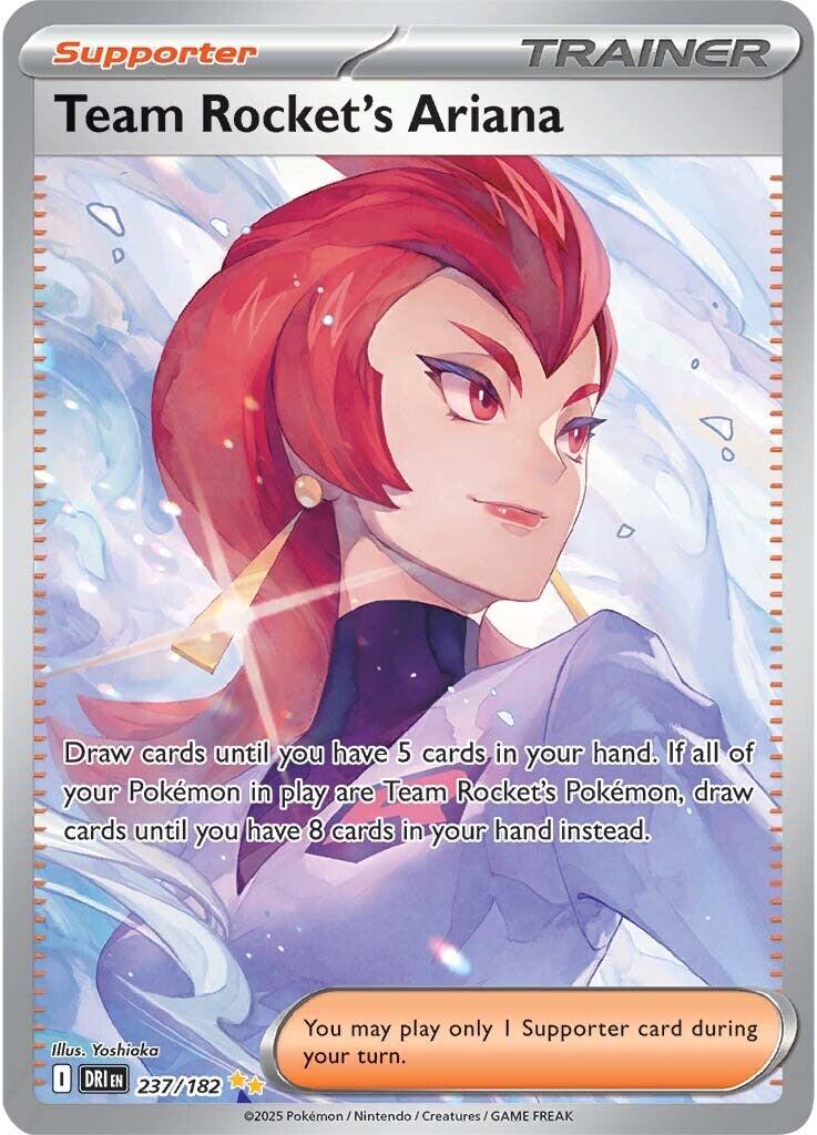 Team Rocket's Ariana (237/182) [Scarlet & Violet: Destined Rivals] | Exor Games Summserside