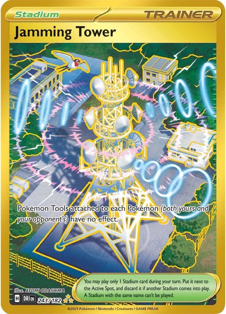 Jamming Tower (243/182) [Scarlet & Violet: Destined Rivals] | Exor Games Summserside