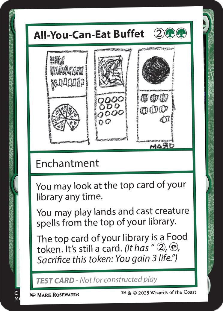 All-You-Can-Eat Buffet [Mystery Booster Playtest Cards] | Exor Games Summserside