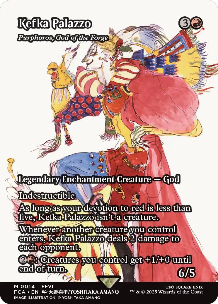 Kefka Palazzo - Purphoros, God of the Forge (Showcase) [FINAL FANTASY : Through the Ages] | Exor Games Summserside