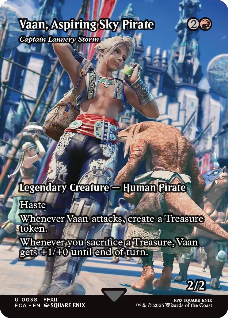 Vaan, Aspiring Sky Pirate - Captain Lannery Storm (Showcase) [FINAL FANTASY : Through the Ages] | Exor Games Summserside