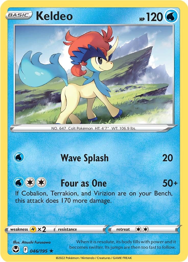 Keldeo (046/195) [Sword & Shield: Silver Tempest] | Exor Games Summserside