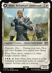 Dion, Bahamut's Dominant // Bahamut, Warden of Light [FINAL FANTASY] | Exor Games Summserside