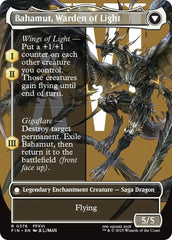 Dion, Bahamut's Dominant // Bahamut, Warden of Light (Borderless) [FINAL FANTASY] | Exor Games Summserside