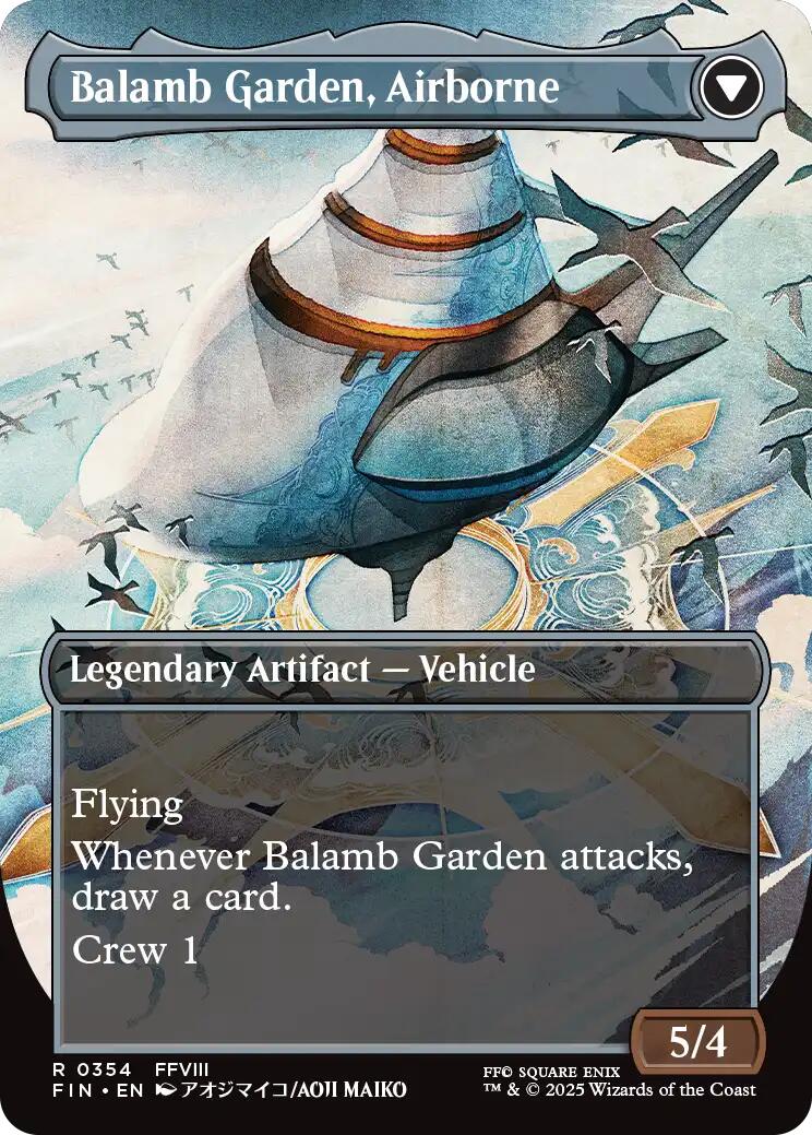 Balamb Garden, SeeD Academy // Balamb Garden, Airborne (Borderless) [FINAL FANTASY] | Exor Games Summserside