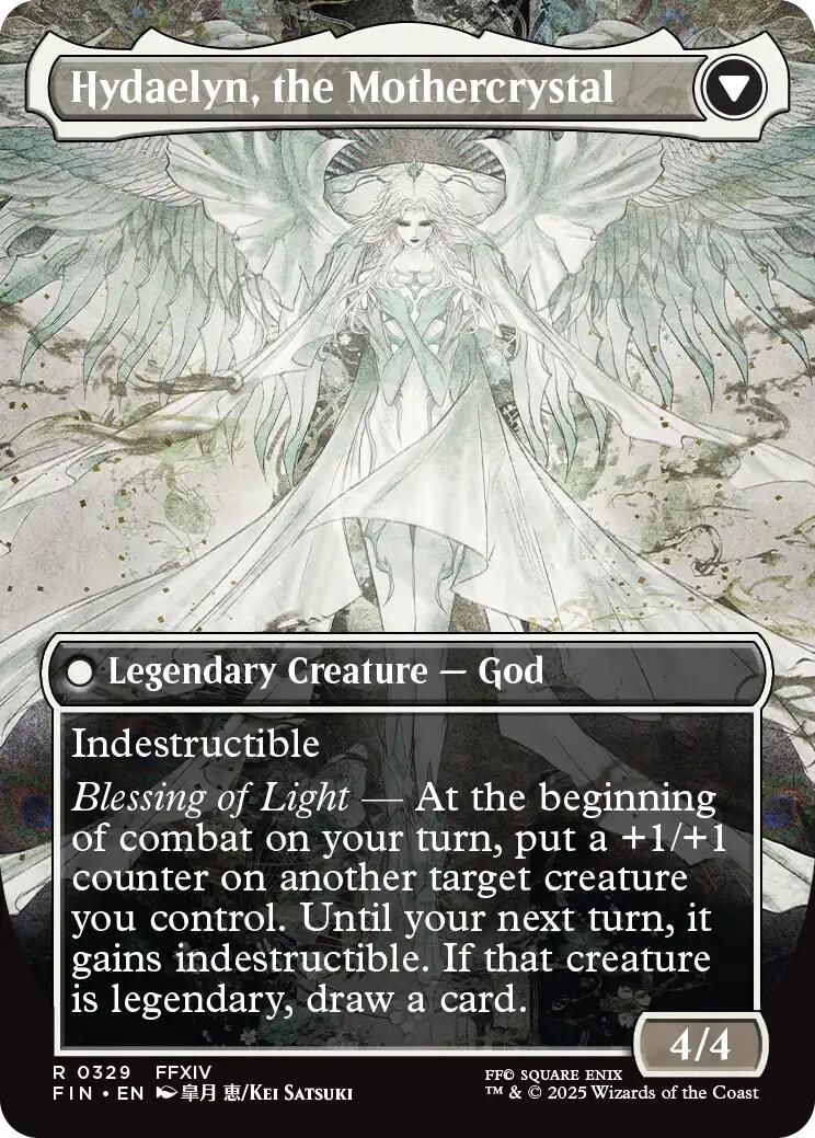 Venat, Heart of Hydaelyn // Hydaelyn, the Mothercrystal (Borderless) [FINAL FANTASY] | Exor Games Summserside