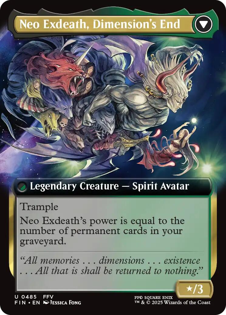 Exdeath, Void Warlock // Neo Exdeath, Dimension's End (Extended Art) [FINAL FANTASY] | Exor Games Summserside