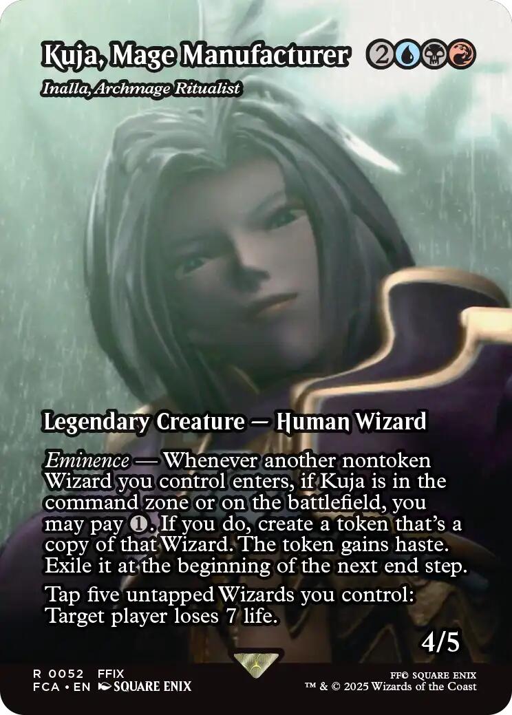 Kuja, Mage Manufacturer - Inalla, Archmage Ritualist (Showcase) [FINAL FANTASY : Through the Ages] | Exor Games Summserside