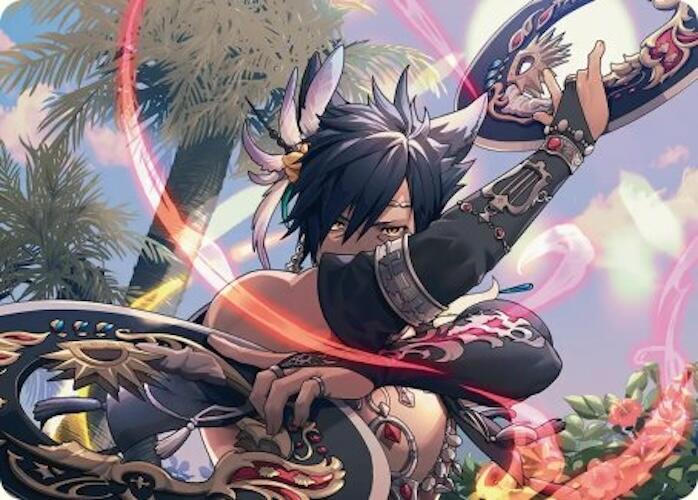 Dancer's Chakrams Art Card [FINAL FANTASY Art Series] | Exor Games Summserside