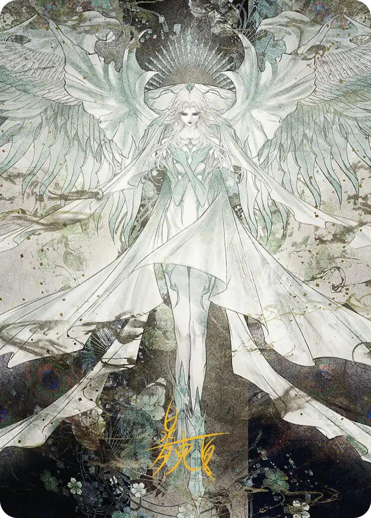 Hydaelyn, the Mothercrystal Art Card (Gold-Stamped Signature) [FINAL FANTASY Art Series] | Exor Games Summserside
