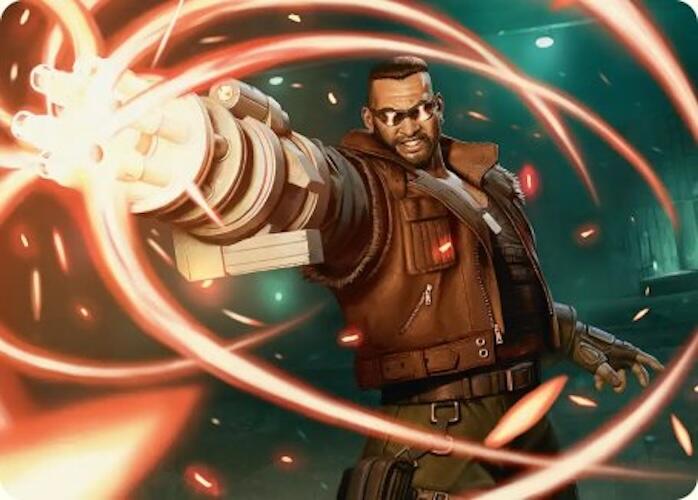 Barret Wallace Art Card [FINAL FANTASY Art Series] | Exor Games Summserside