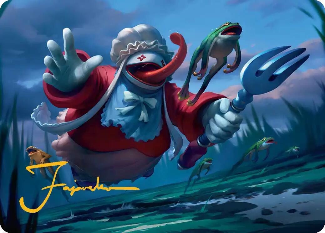 Quina, Qu Gourmet Art Card (Gold-Stamped Signature) [FINAL FANTASY Art Series] | Exor Games Summserside