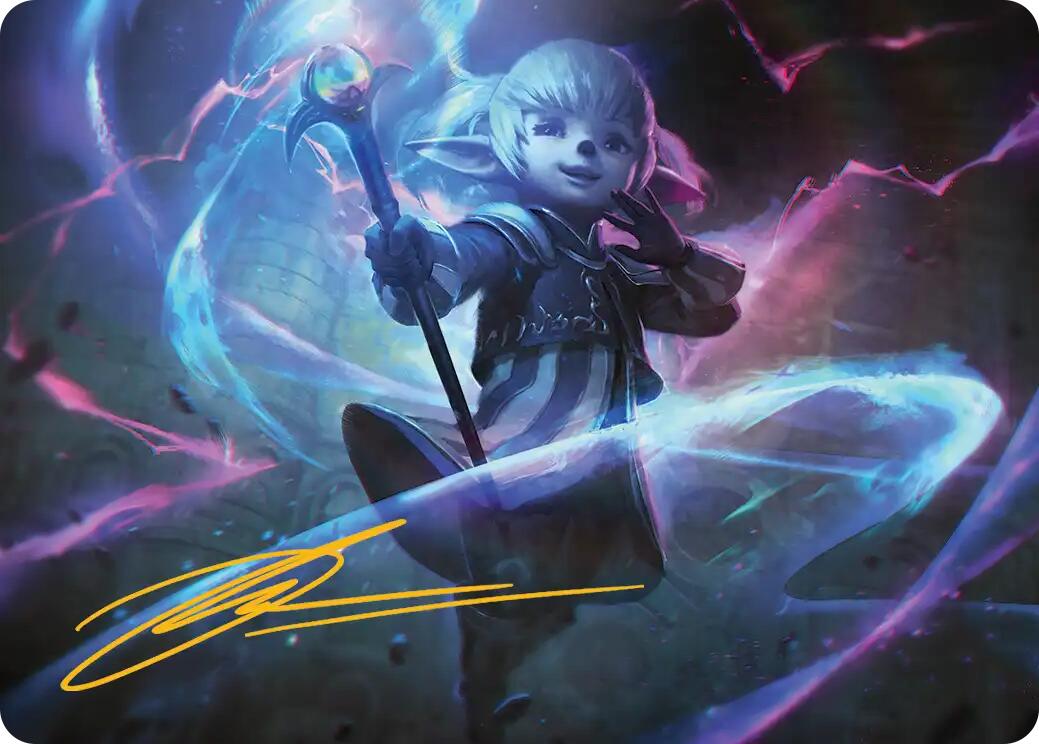 Shantotto, Tactician Magician Art Card (Gold-Stamped Signature) [FINAL FANTASY Art Series] | Exor Games Summserside