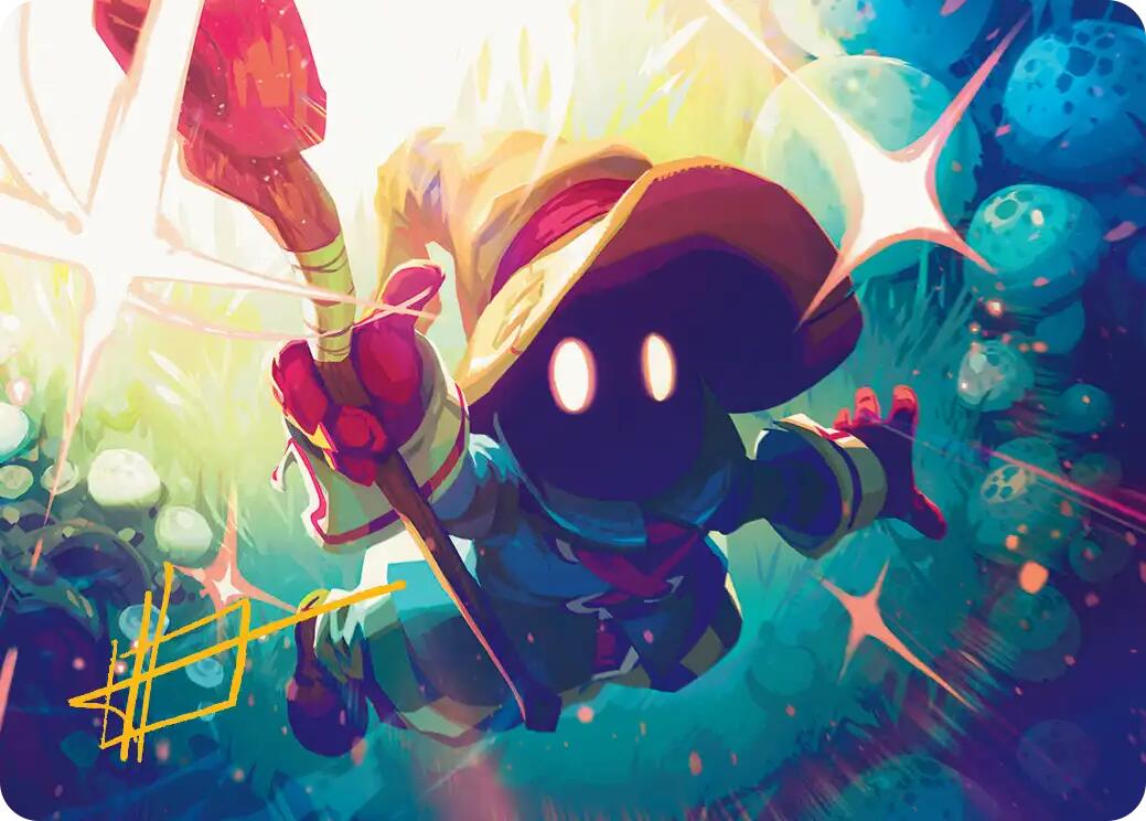 Vivi Ornitier Art Card (Gold-Stamped Signature) [FINAL FANTASY Art Series] | Exor Games Summserside