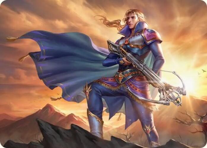 Edgar, Master Machinist Art Card [FINAL FANTASY Art Series] | Exor Games Summserside