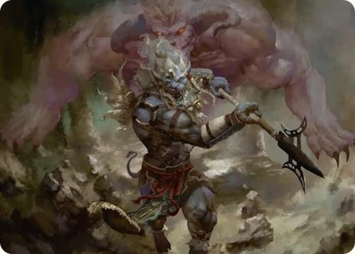 Kimahri, Valiant Guardian Art Card [FINAL FANTASY Art Series] | Exor Games Summserside