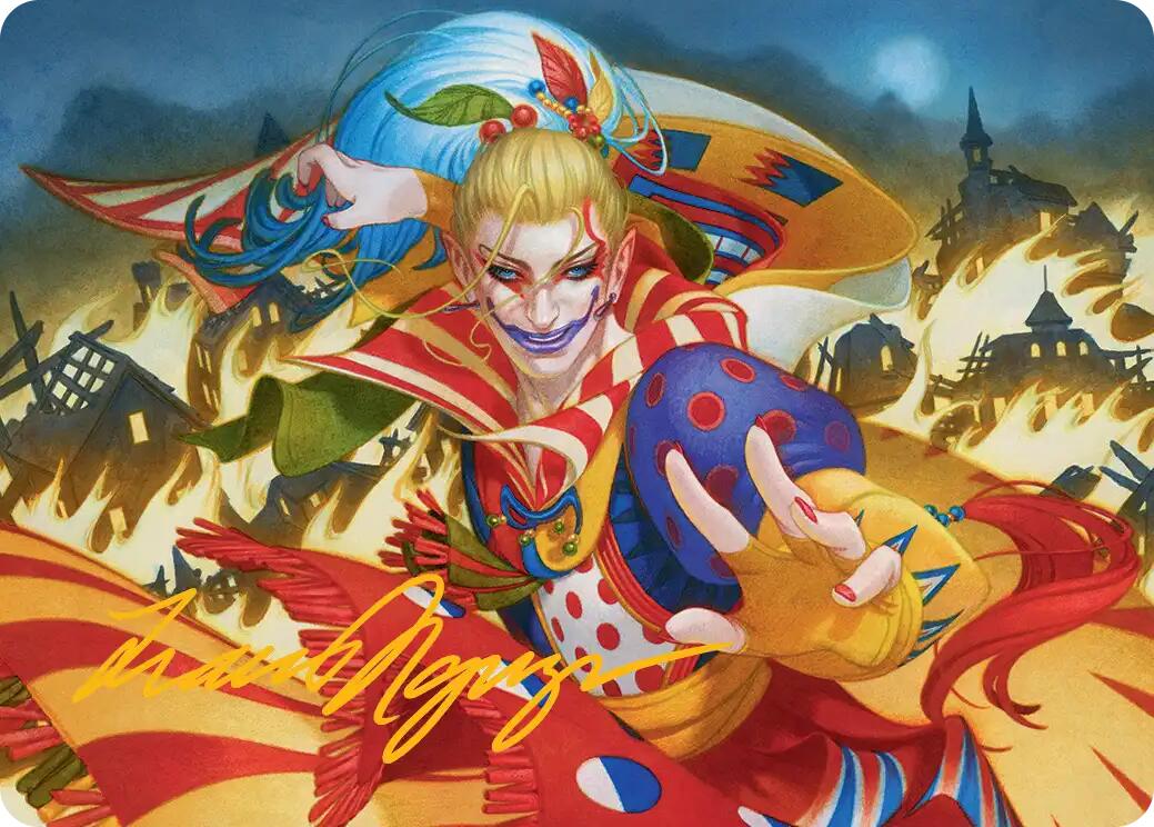 Ruinous Ultimatum Art Card (Gold-Stamped Signature) [FINAL FANTASY Art Series] | Exor Games Summserside