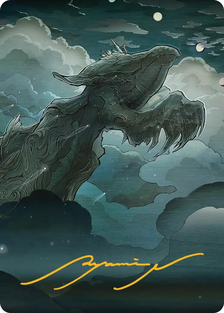 Sin, Spira's Punishment Art Card (Gold-Stamped Signature) [FINAL FANTASY Art Series] | Exor Games Summserside