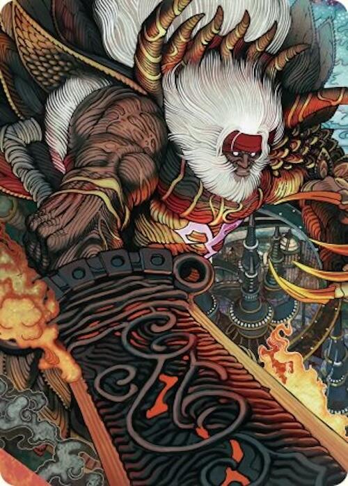 Braska's Final Aeon Art Card [FINAL FANTASY Art Series] | Exor Games Summserside