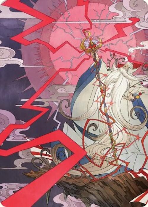 Summon: Esper Ramuh Art Card [FINAL FANTASY Art Series] | Exor Games Summserside