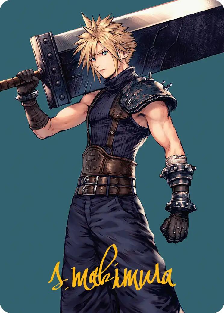 Cloud, Ex-SOLDIER Art Card (Gold-Stamped Signature) [FINAL FANTASY Art Series] | Exor Games Summserside