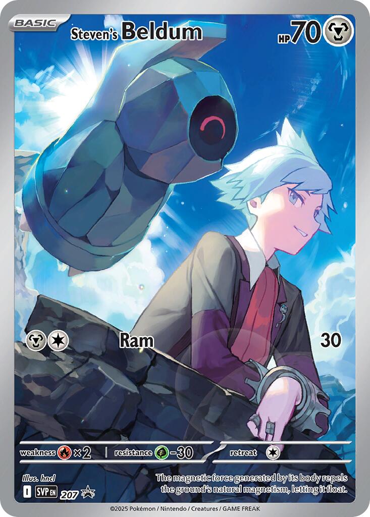 Steven's Beldum (207) [Scarlet & Violet: Black Star Promos] | Exor Games Summserside
