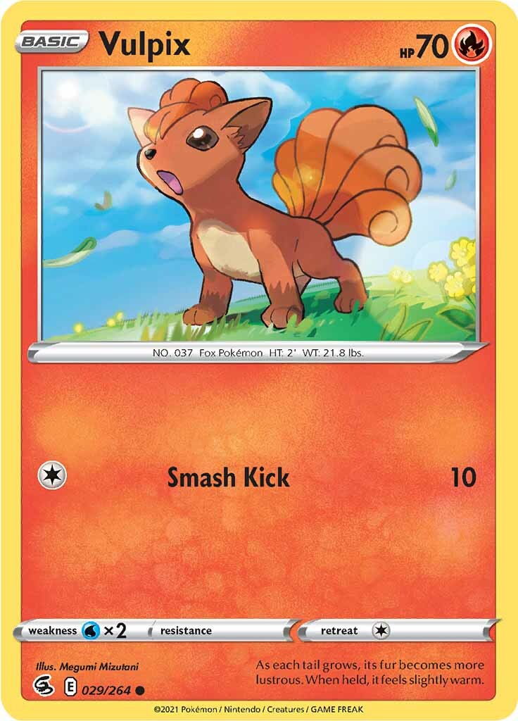 Vulpix (029/264) [Sword & Shield: Fusion Strike] | Exor Games Summserside