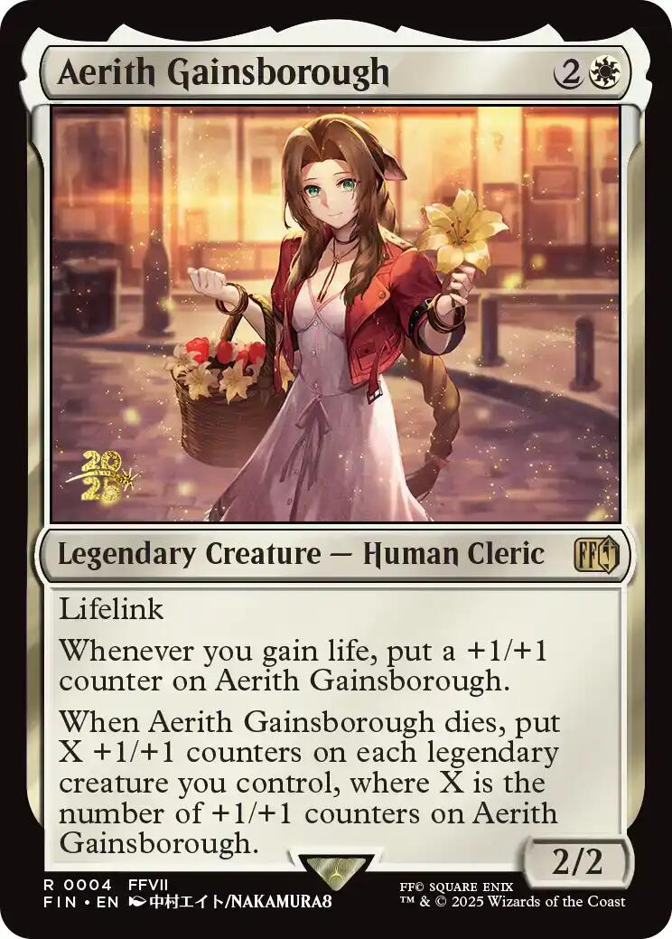 Aerith Gainsborough [FINAL FANTASY Prerelease Promo] | Exor Games Summserside