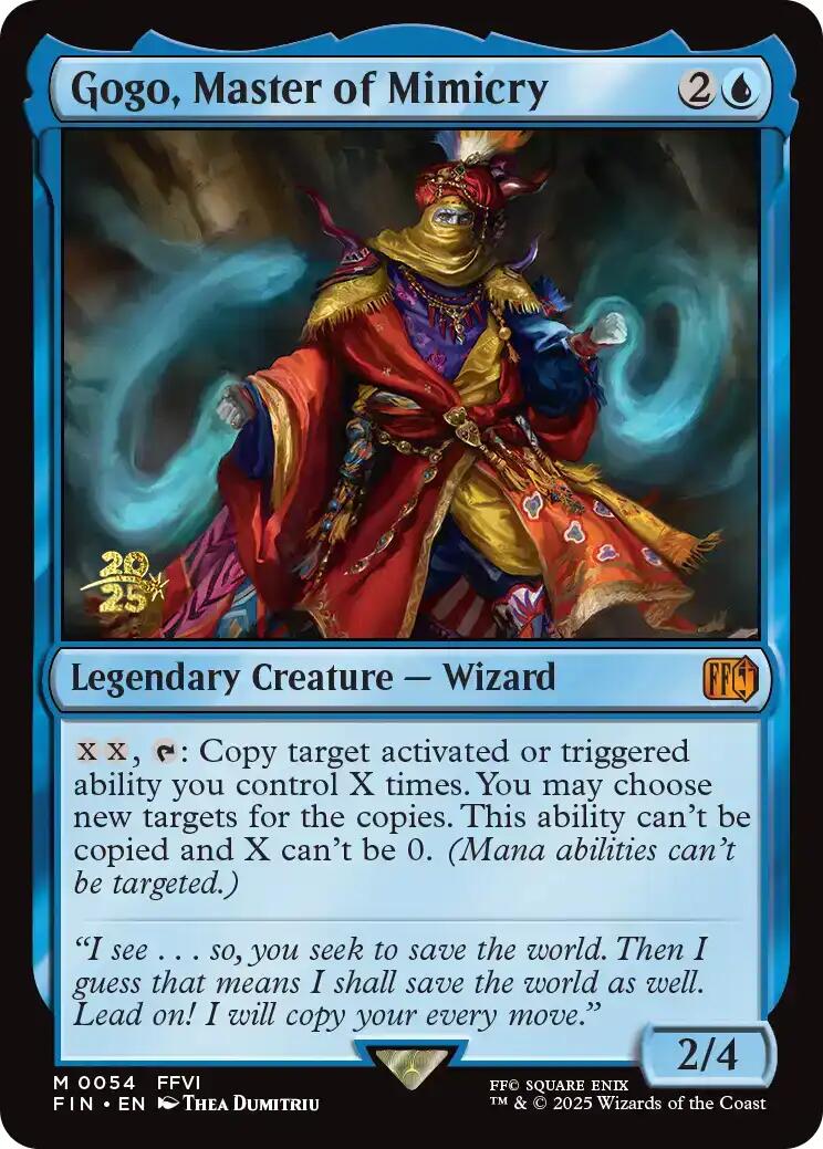 Gogo, Master of Mimicry [FINAL FANTASY Prerelease Promo] | Exor Games Summserside