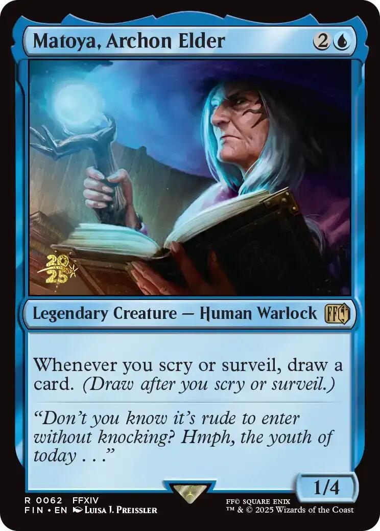 Matoya, Archon Elder [FINAL FANTASY Prerelease Promo] | Exor Games Summserside