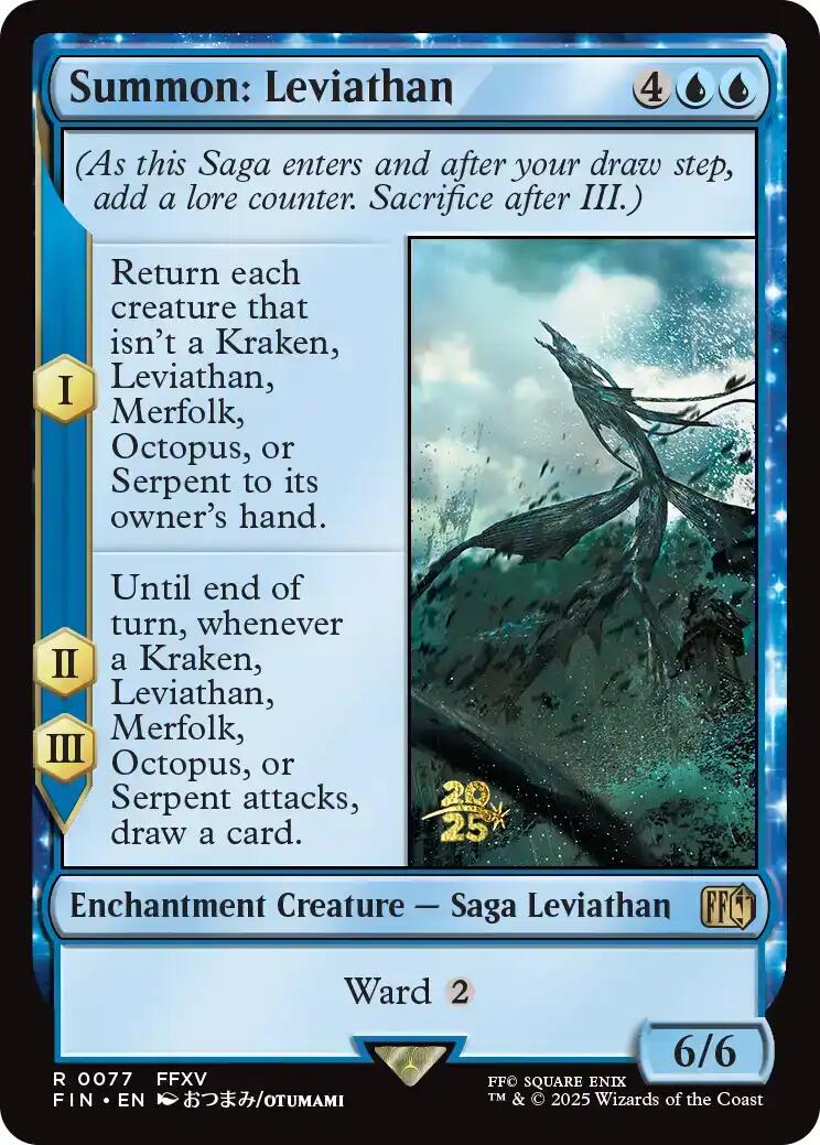 Summon: Leviathan [FINAL FANTASY Prerelease Promo] | Exor Games Summserside