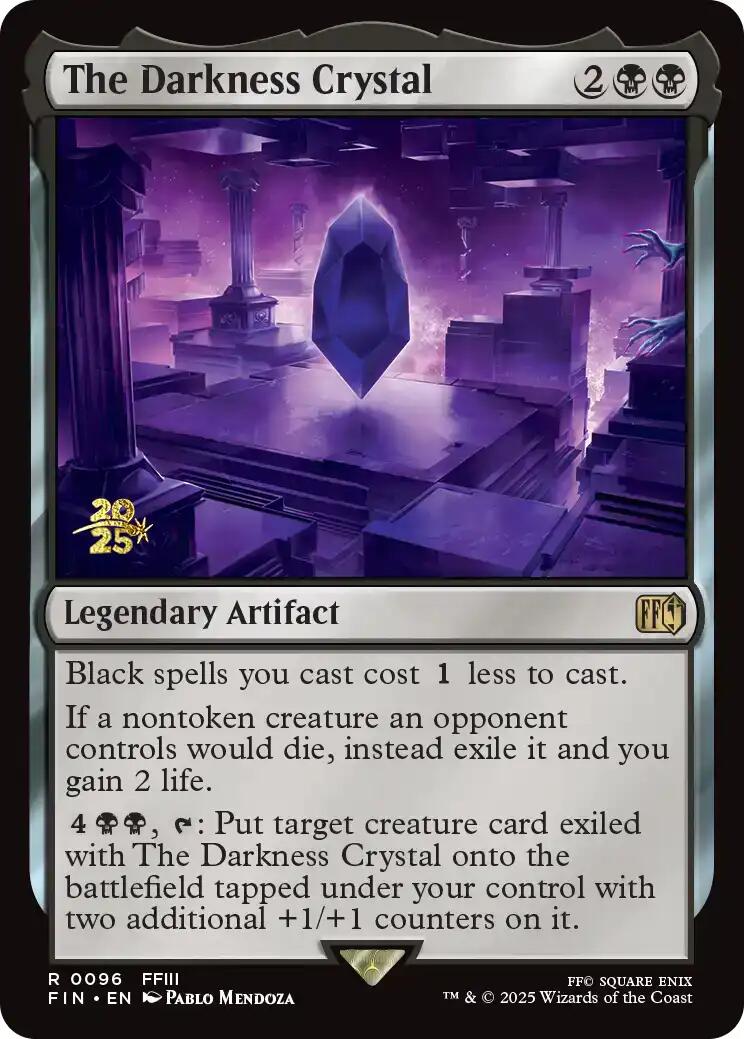 The Darkness Crystal [FINAL FANTASY Prerelease Promo] | Exor Games Summserside