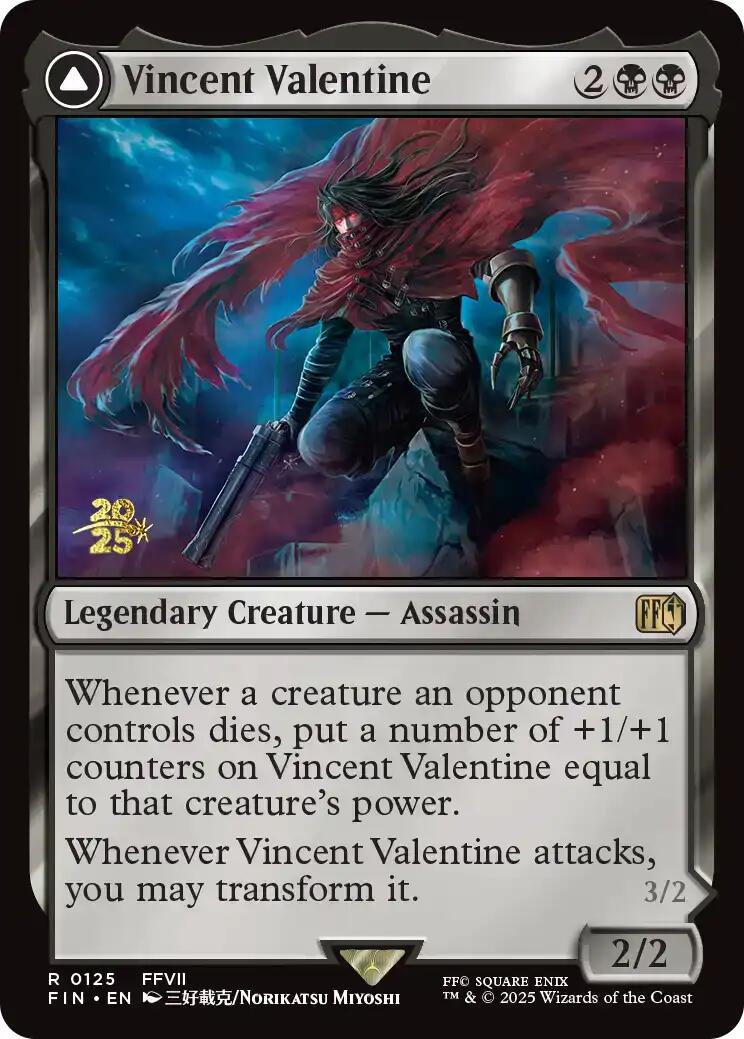Vincent Valentine // Galian Beast [FINAL FANTASY Prerelease Promo] | Exor Games Summserside
