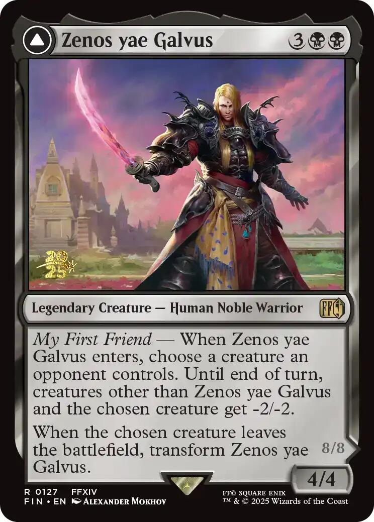 Zenos yae Galvus // Shinryu, Transcendent Rival [FINAL FANTASY Prerelease Promo] | Exor Games Summserside