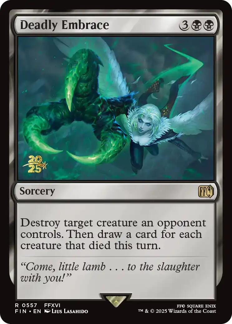 Deadly Embrace [FINAL FANTASY Prerelease Promo] | Exor Games Summserside