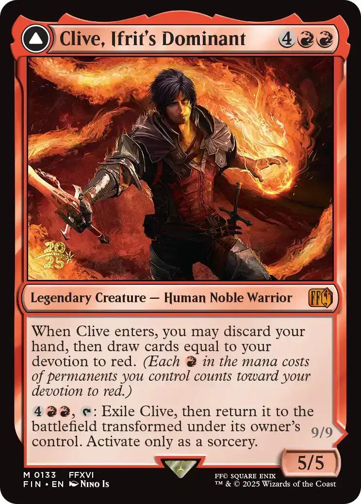 Clive, Ifrit's Dominant [FINAL FANTASY Prerelease Promo] | Exor Games Summserside