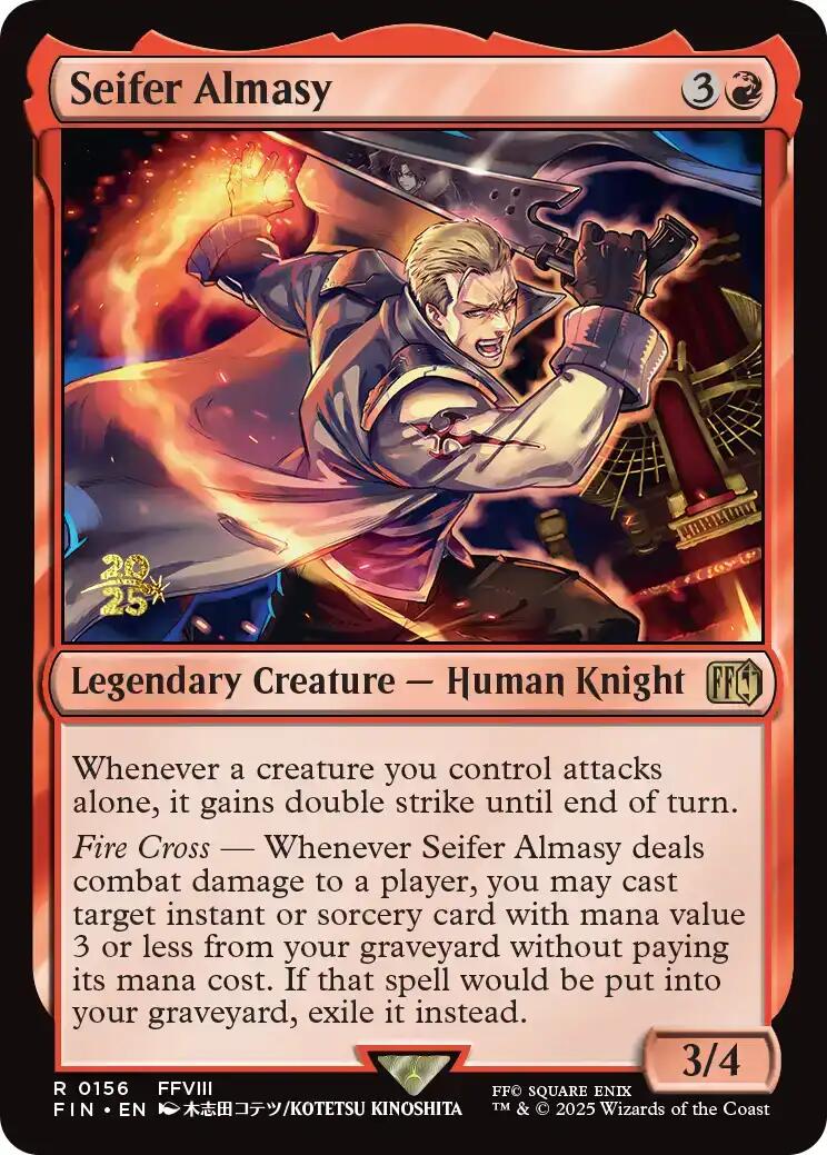 Seifer Almasy [FINAL FANTASY Prerelease Promo] | Exor Games Summserside