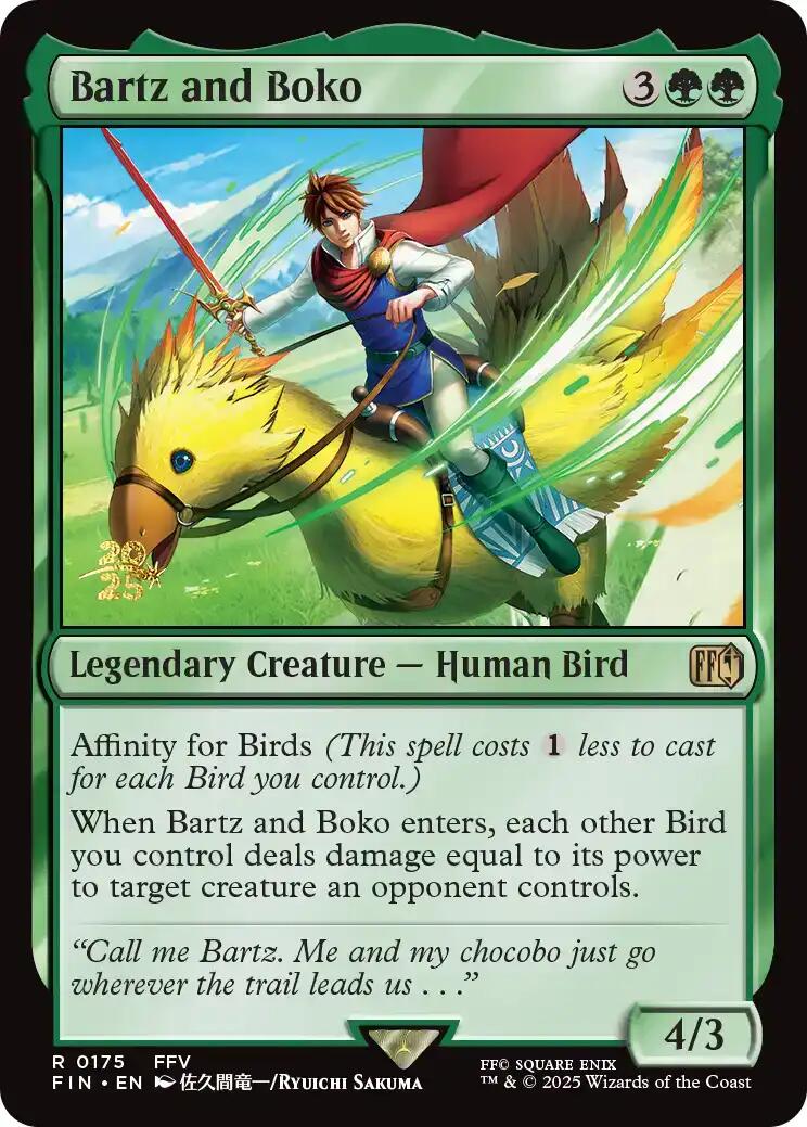 Bartz and Boko [FINAL FANTASY Prerelease Promo] | Exor Games Summserside