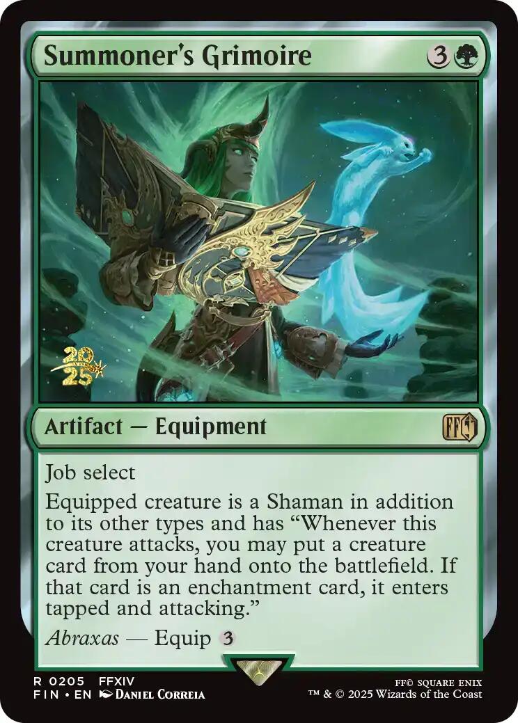 Summoner's Grimoire [FINAL FANTASY Prerelease Promo] | Exor Games Summserside