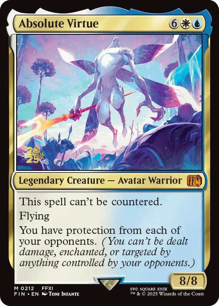 Absolute Virtue [FINAL FANTASY Prerelease Promo] | Exor Games Summserside