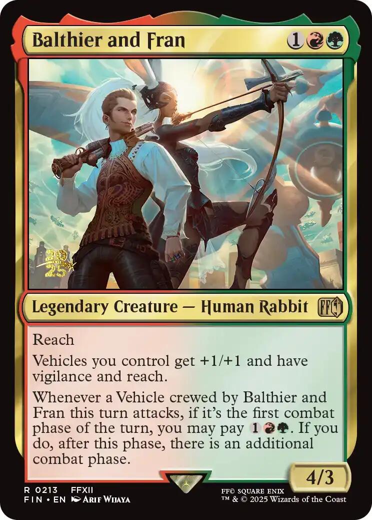Balthier and Fran [FINAL FANTASY Prerelease Promo] | Exor Games Summserside