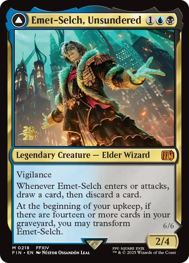 Emet-Selch, Unsundered // Hades, Sorcerer of Eld [FINAL FANTASY Prerelease Promo] | Exor Games Summserside