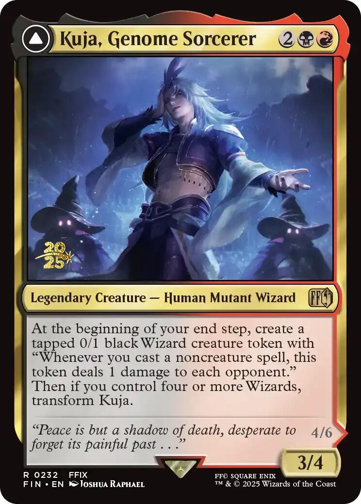 Kuja, Genome Sorcerer // Trance Kuja, Fate Defied [FINAL FANTASY Prerelease Promo] | Exor Games Summserside