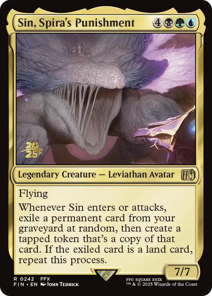 Sin, Spira's Punishment [FINAL FANTASY Prerelease Promo] | Exor Games Summserside